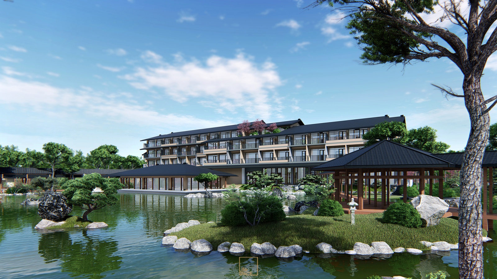 DIỄN HỌA NỘI THẤT – SUỐI KHOÁNG NÓNG KAWARA MỸ AN OSEN